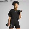 PUMA W CLOUDSPUN MESH TEE Siyah Kadın T-Shirt