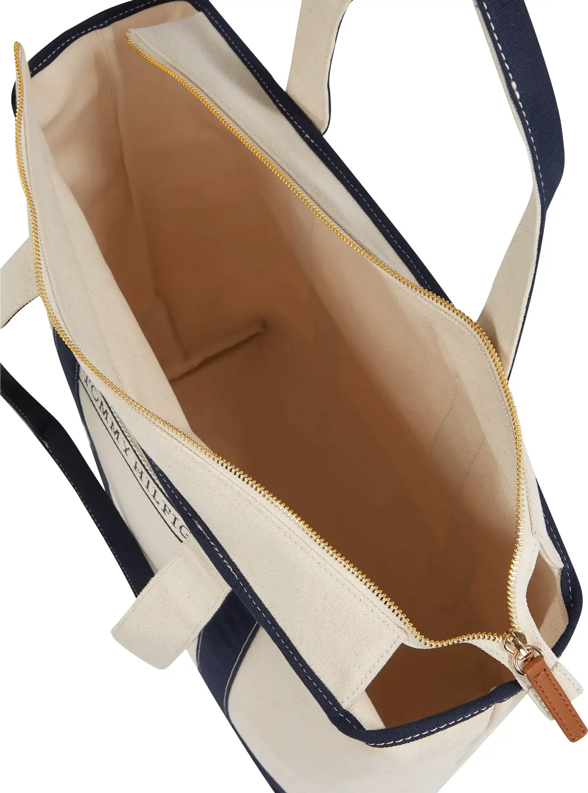 Tommy Hilfiger TH SUMMER CANVAS TOT, 0GY Beyaz Kadın Çanta & Cüzdan