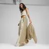 Puma DARE TO Parachute Pants Kırık Beyaz Kadın Eşofman Altı