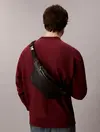 Calvin Klein BOLD CK WAISTBAG, UB1 Siyah Erkek Bel Çantası