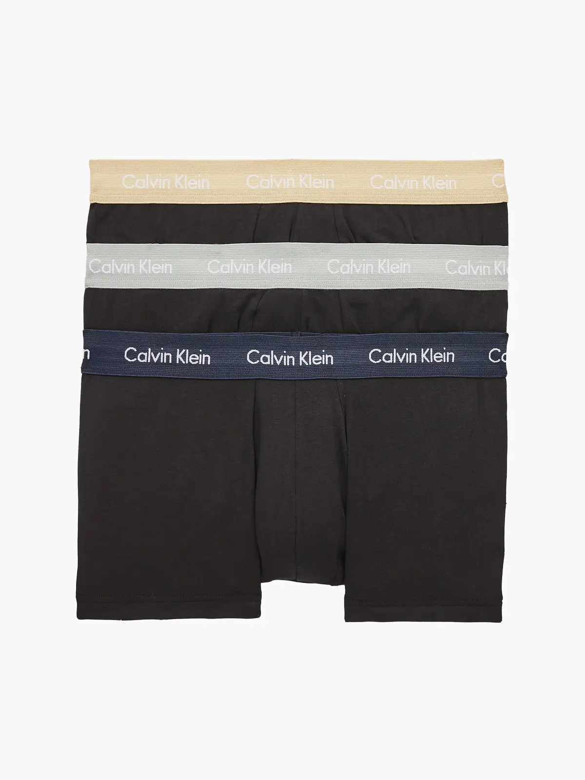 Calvin Klein LOW RISE TRUNK 3PK Erkek Siyah Boxer Set