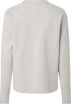 Calvin Klein MICRO LOGO ESS SWEAT Kadın Krem Sweatshirt
