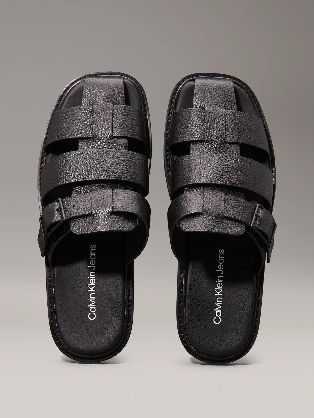 Calvin Klein SQ MOLDED SANDAL FIS, 0GJ Siyah Erkek Terlik