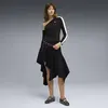 PUMA T7 Asymmetric Longsleeve Siyah Kadın T-Shirt