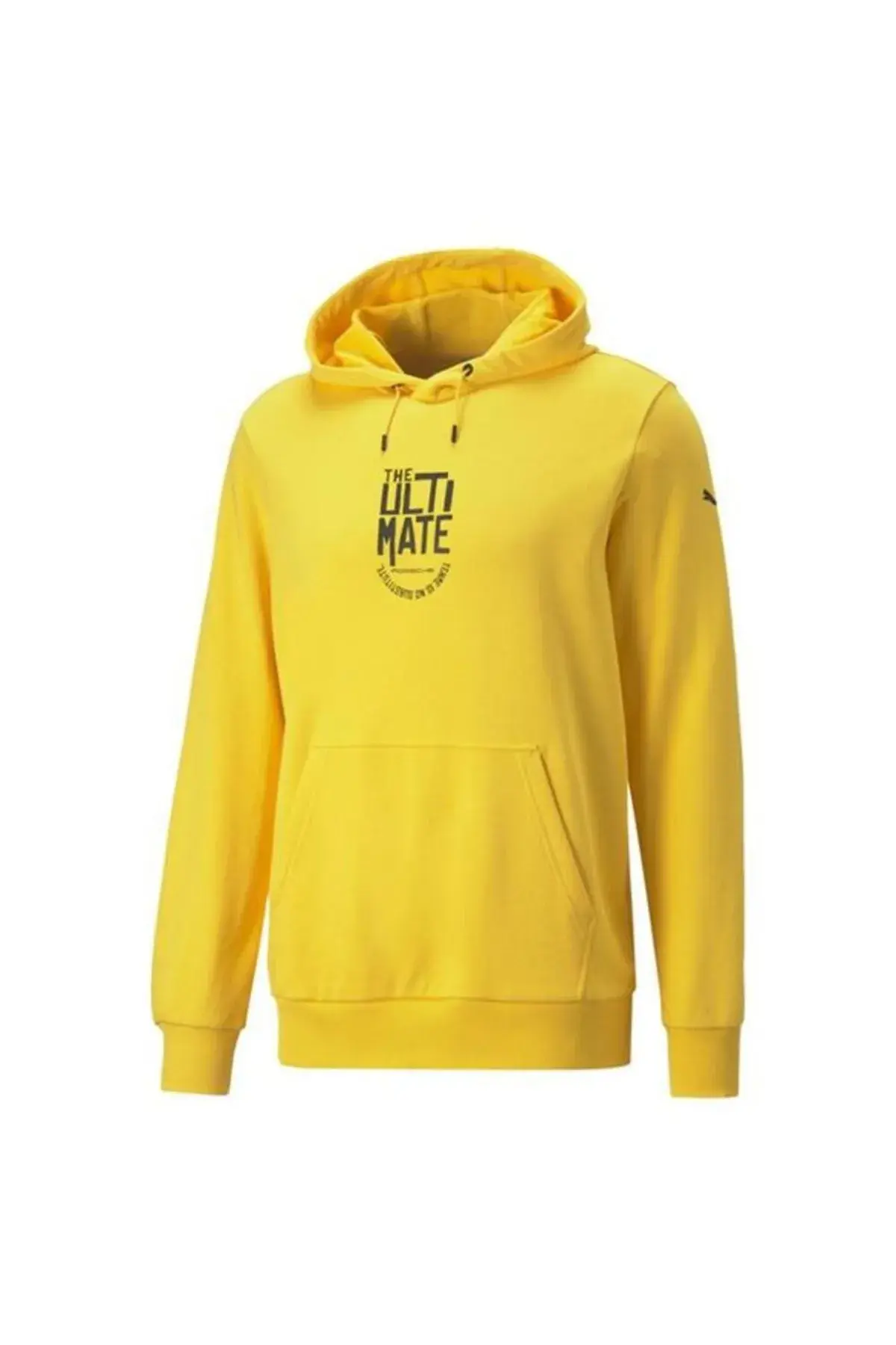 Puma Pl Graphic Hoodie Sarı Erkek Hoodie