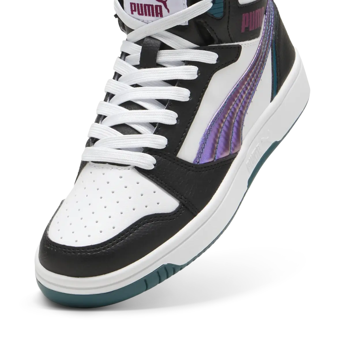 Puma ReboundV6MidBouncySkyJr Siyah Erkek Spor Ayakkabı & Sneaker
