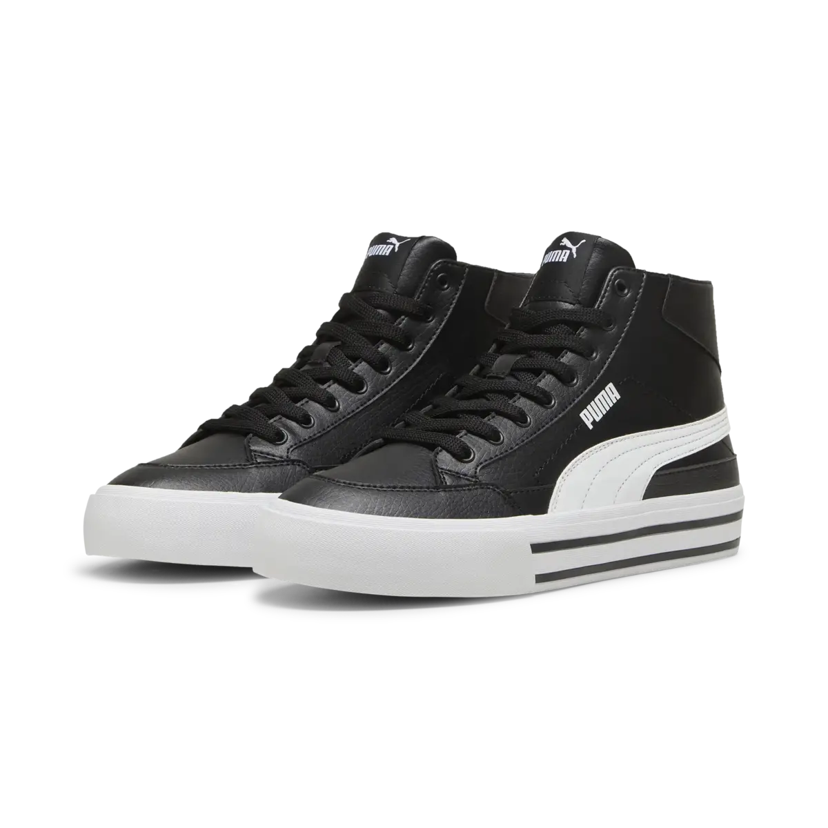 Puma Court Classic Vulc Mid FS SL Siyah Erkek Spor Ayakkabı & Sneaker