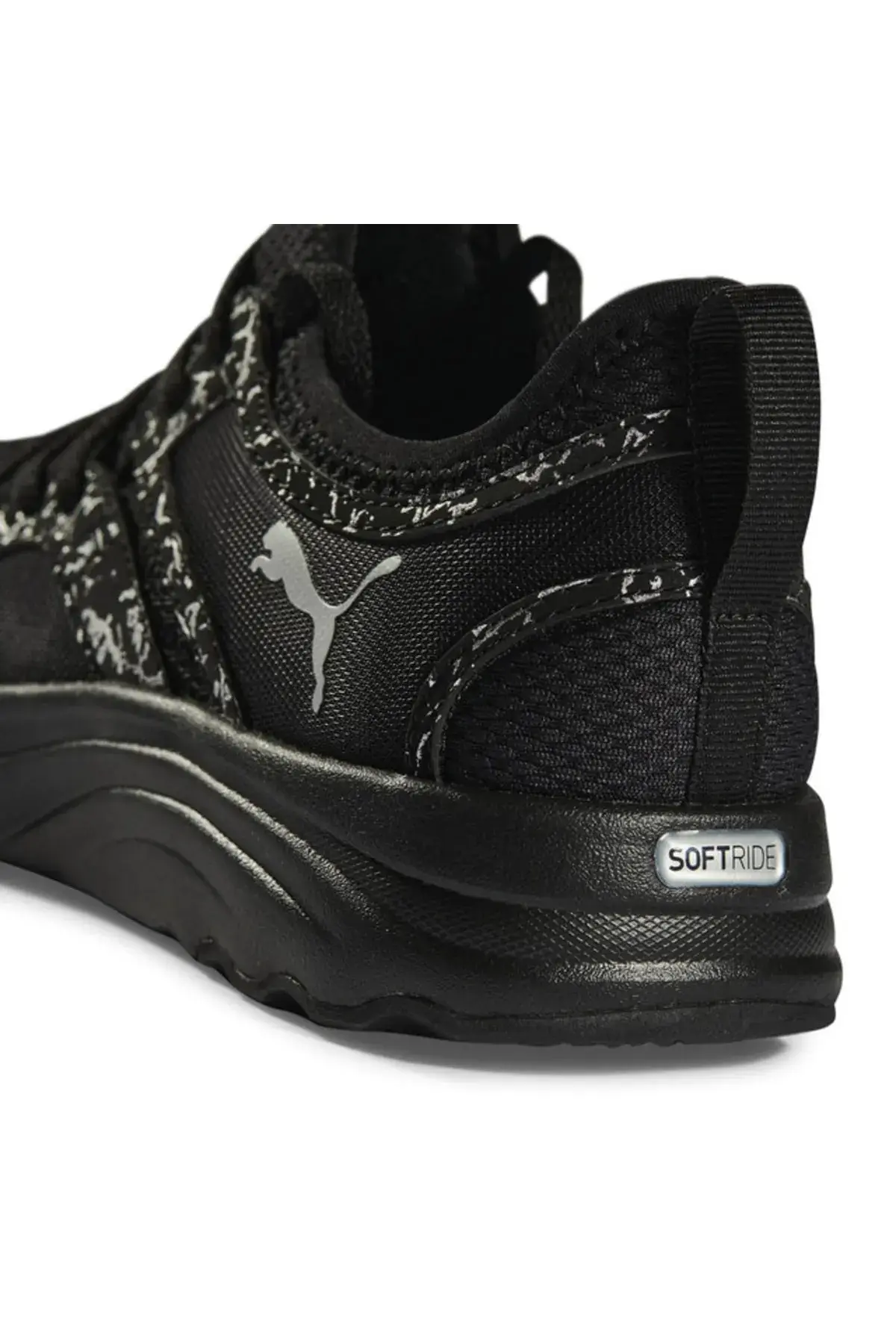 Puma Softride Sophia Marble Wn S Siyah Kadın Koşu Ayakkabısı