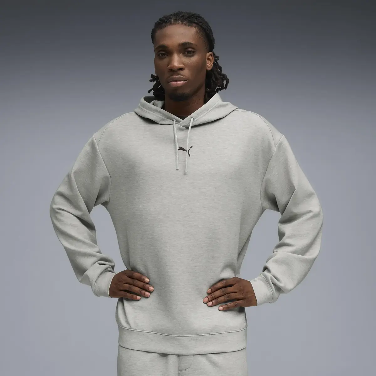 Puma M CLOUDSPUN HOODIE Gri Erkek Hoodie