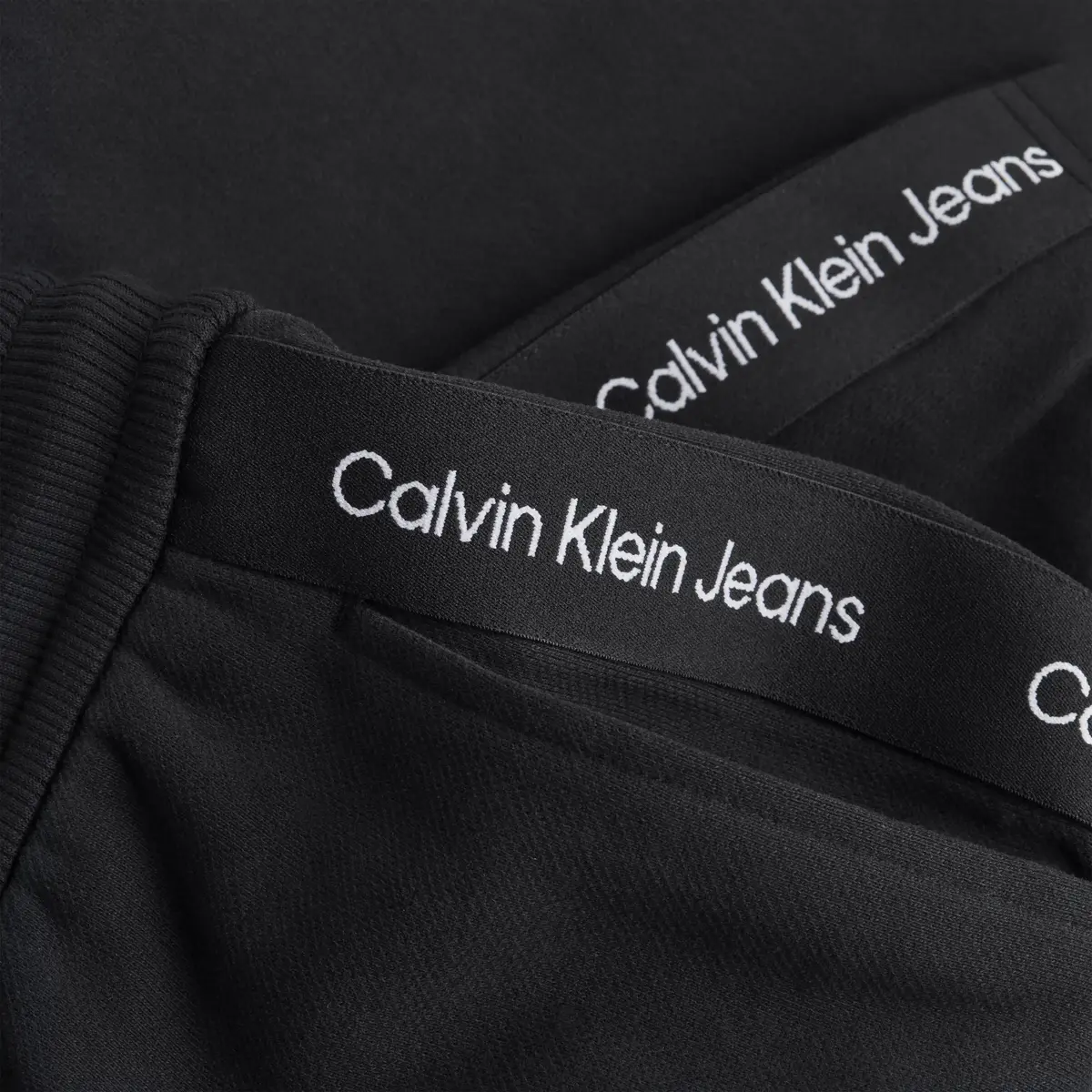 Calvin Klein CONTRAST TAPE HWK SH Erkek Siyah Şort