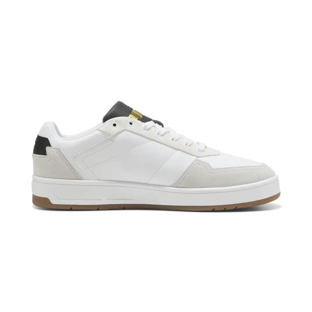 PUMA Court Classic Lux SD Erkek Gri Günlük Sneaker Ayakkabı