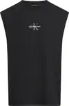 Calvin Klein MONOLOGO SLEEVELESS, BEH Siyah Erkek T-Shirt & Polo