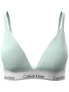 Calvin Klein LIGHTLY LINED TRIANG Hafif Astarlı Yeşil Üçgen Bralet