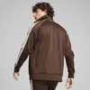 Puma T7 ICONIC Track Jacket Kahverengi Erkek Fermuarlı Ceket