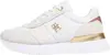 Tommy Hilfiger TH FASHION RUNNER, YBL Beyaz Kadın Spor Ayakkabı & Sneaker