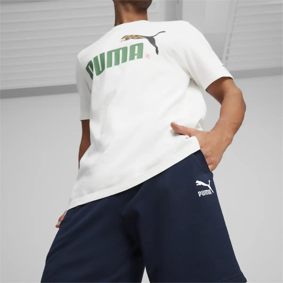 Puma CLASSICS Shorts 8" TR Lacivert Erkek Şort