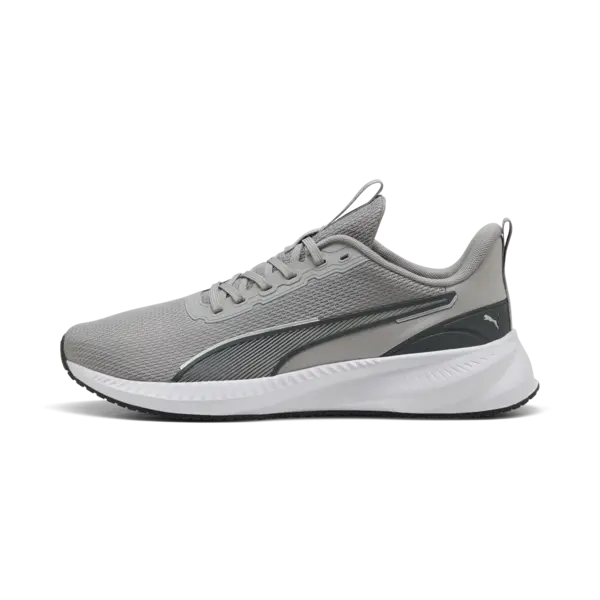PUMA Flyer Lite 3 Gray Echo-Shadow Gray-PUMA Gri Erkek Yürüyüş ve Koşu Ayakkabısı