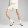 Puma ESS ELEVATEDMid-RiseShorts5" Bej Kadın Şort