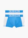 Calvin Klein 2PK TRUNK Erkek Mavi Boxer Set