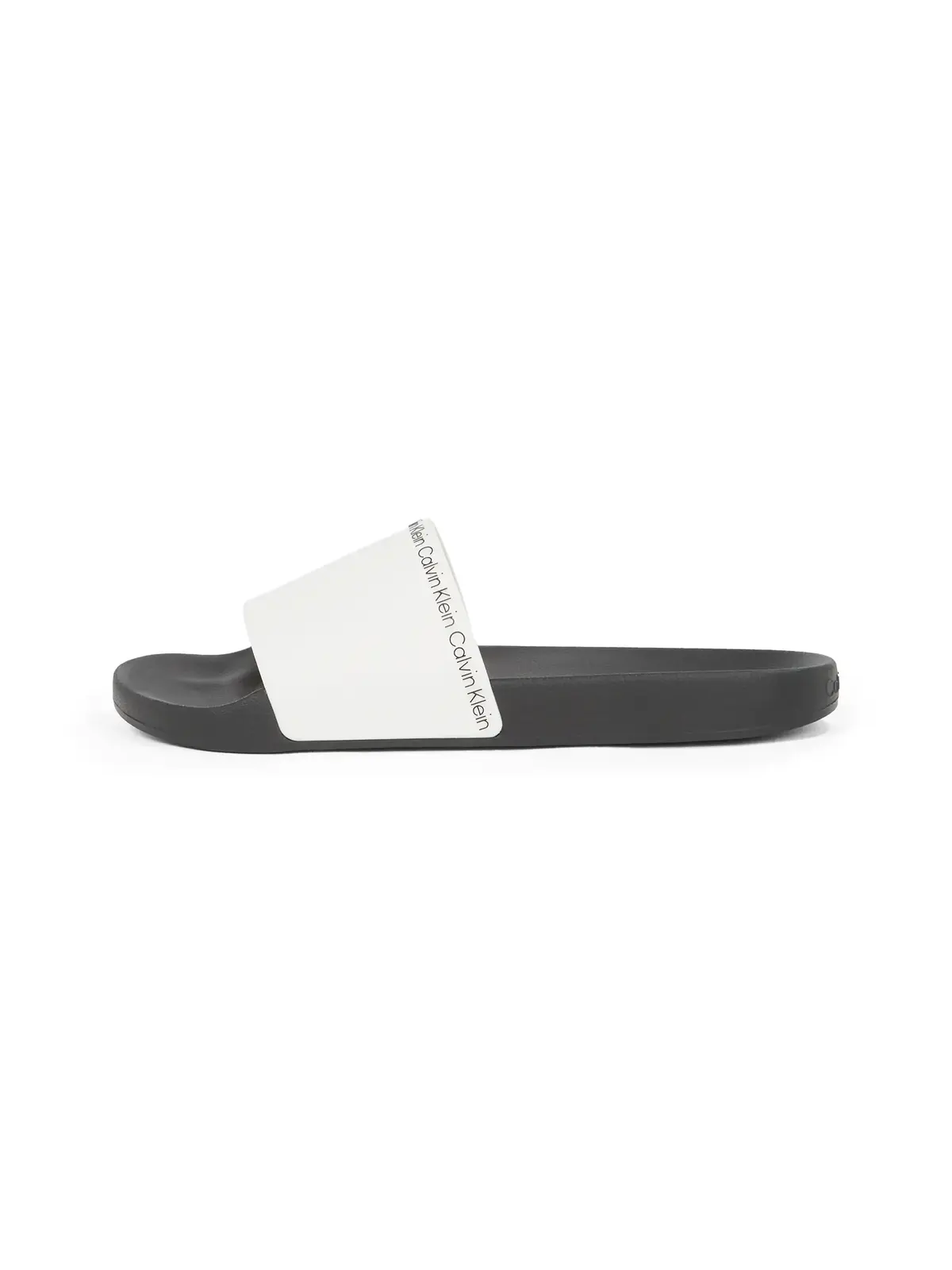 Calvin Klein POOL SLIDE RUBBER Beyaz Erkek Terlik