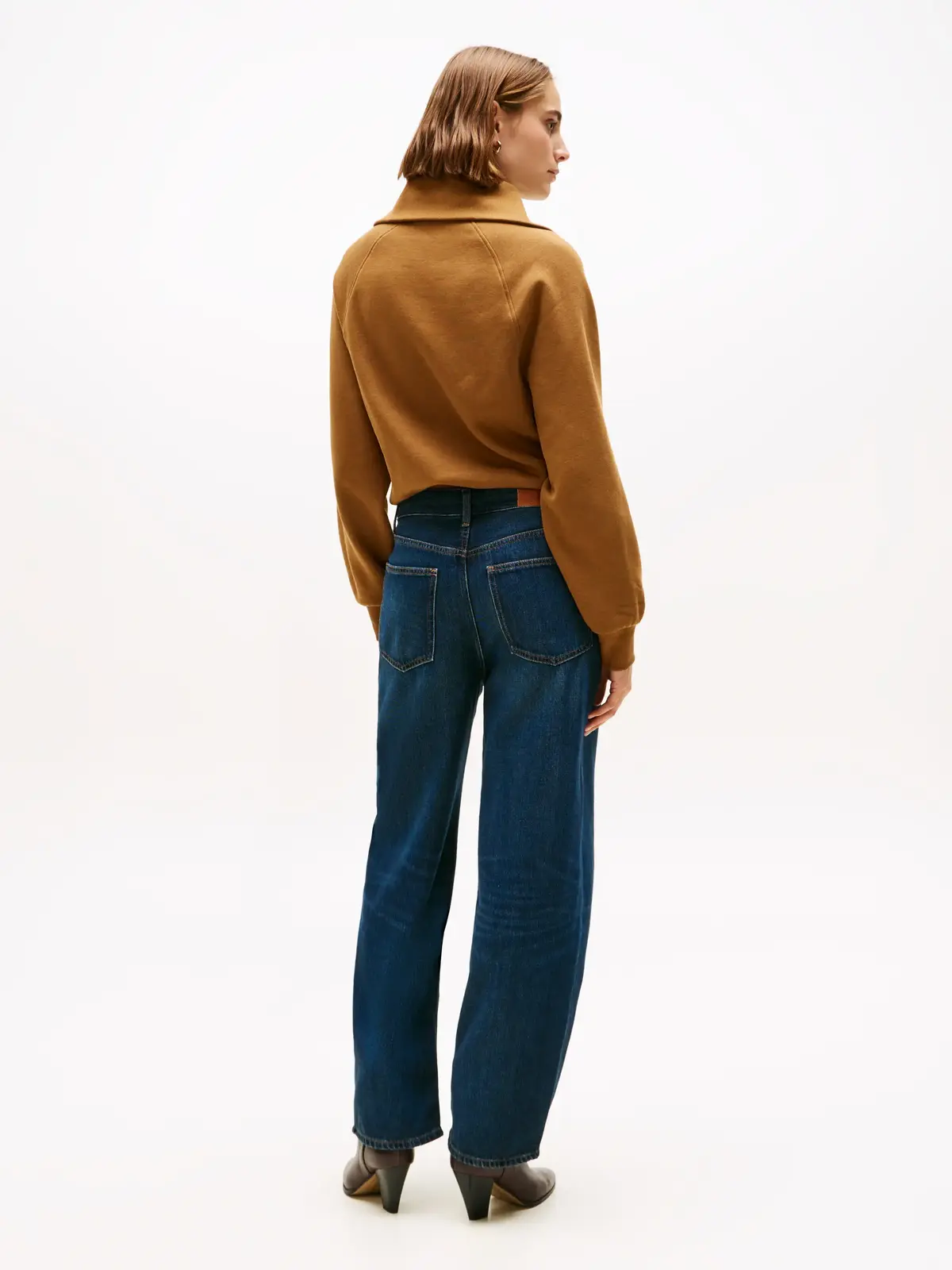 Tommy Hilfiger DNM MILO BARREL RW, 1BK Mavi Kadın Kot Pantolon