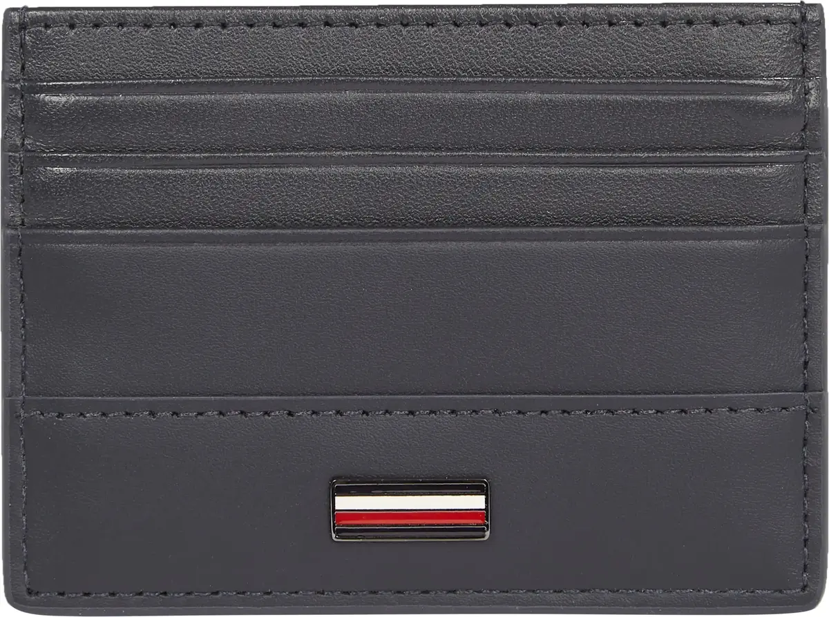 Tommy Hilfiger TH CORP CC HOLDER, DW6 Siyah Erkek Çanta & Cüzdan