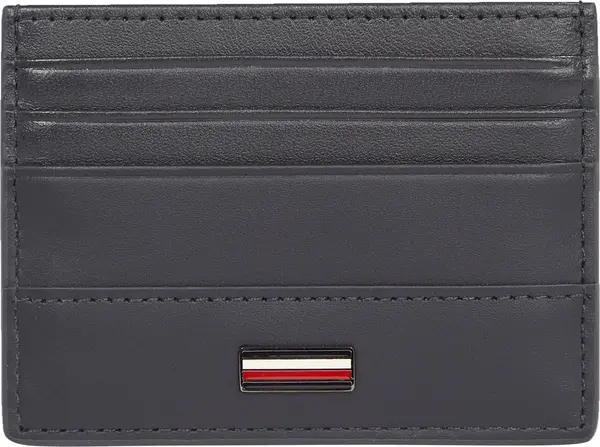 Tommy Hilfiger TH CORP CC HOLDER, DW6 Siyah Erkek Kartlık