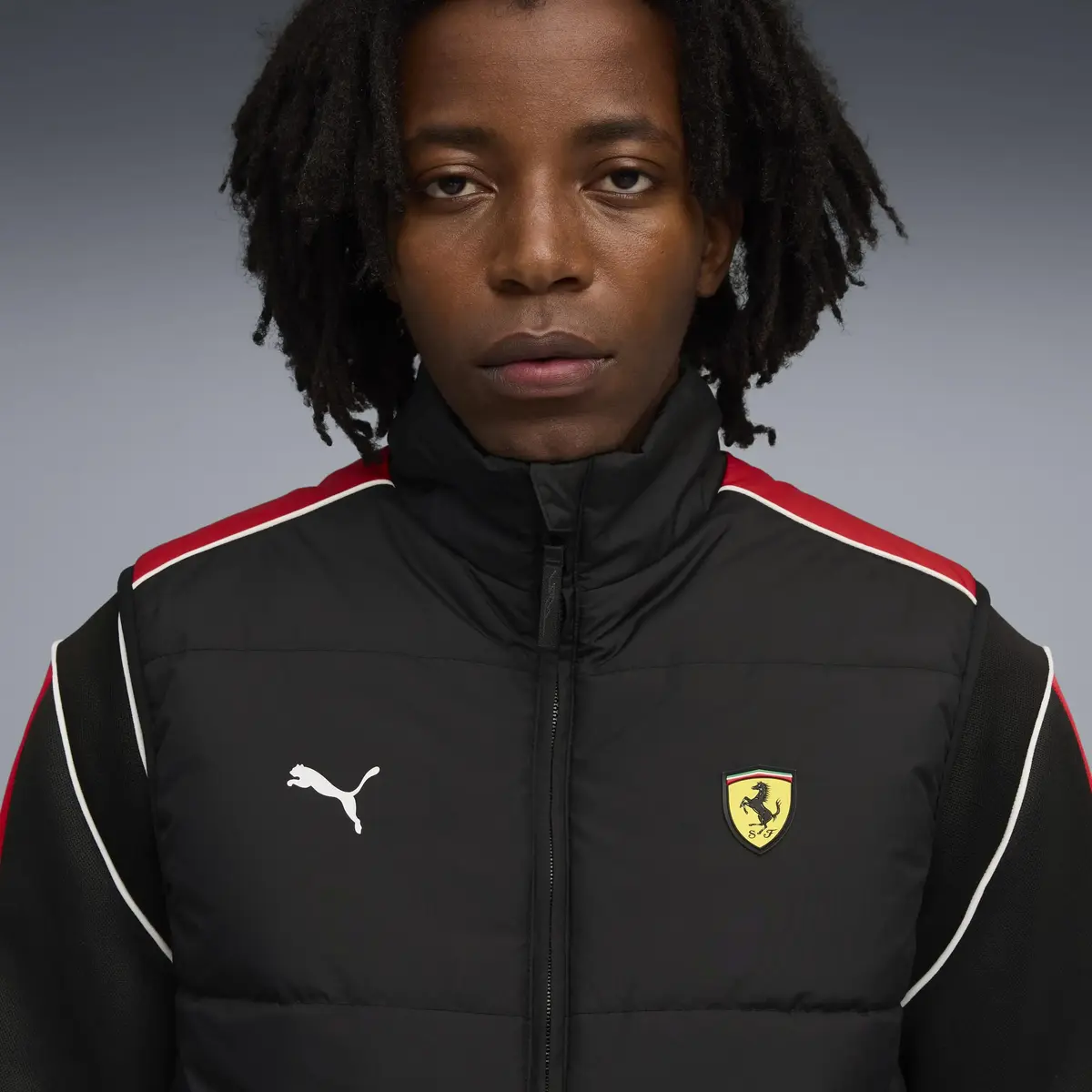 Puma Ferrari MT7 Padded Vest Siyah Erkek Yelek