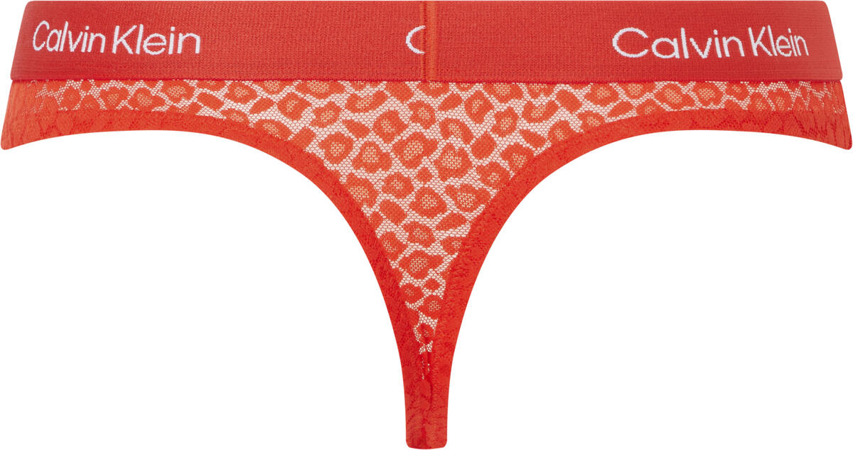 Calvin Klein MODERN THONG Kadın Kırmızı Tanga