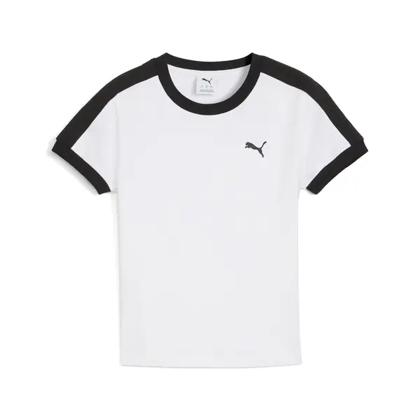 Puma T7 Slim Tee Beyaz Kadın T-Shirt