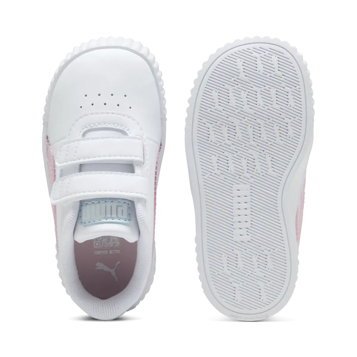 Puma Carina 3.0 Blurry DreamsVInf Beyaz Çocuk Spor Ayakkabı