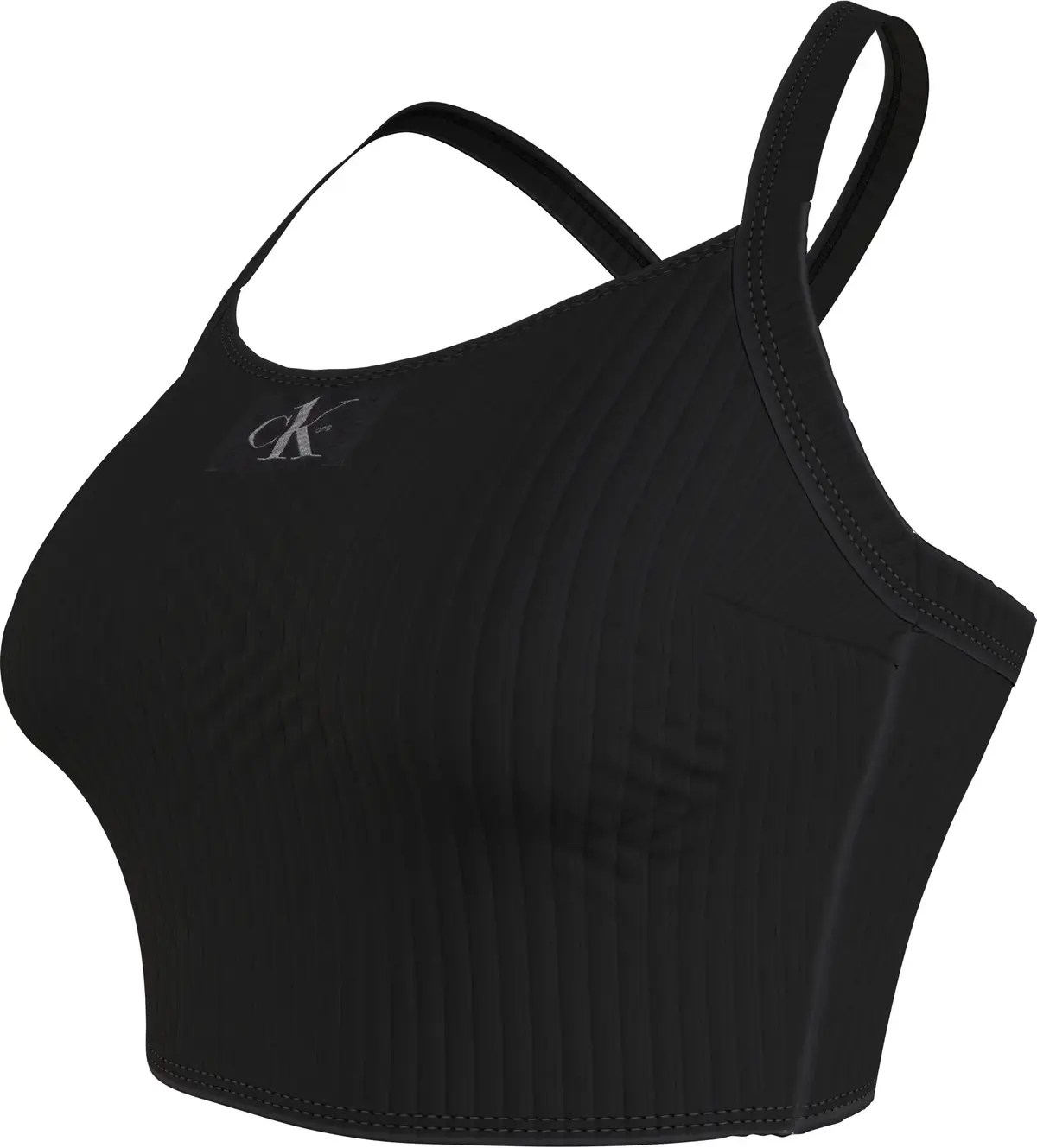Calvin Klein BRALETTE LONGLINE Kadın Siyah Bikini Üstü