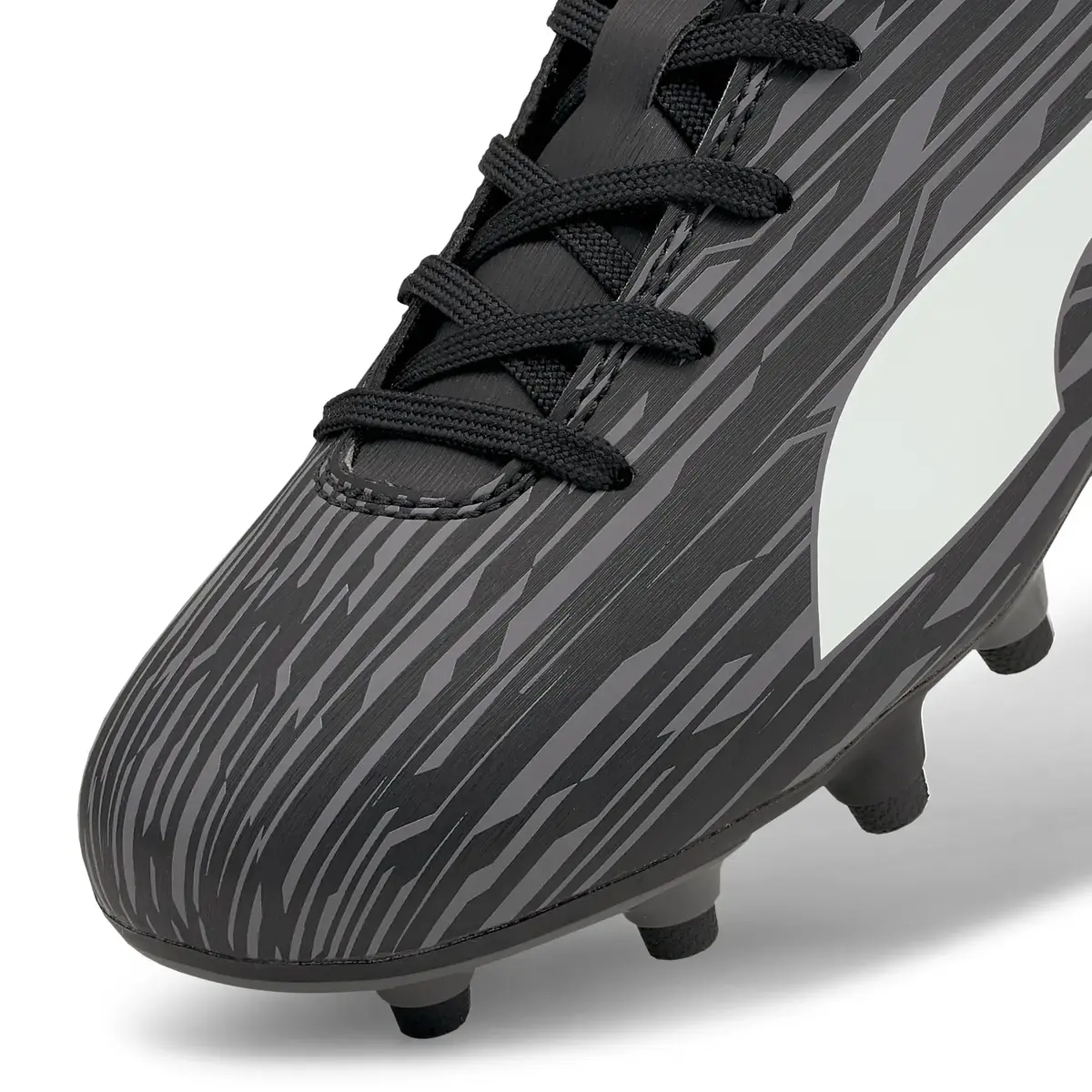 Puma Rapido Iıı Fg/Ag Jr Siyah Çocuk Çocuk Krampon