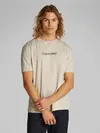 Calvin Klein HERO LOGO COMFORT Bej Erkek Tişört