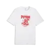 Puma GRAPHIC Tee Beyaz Erkek T-Shirt