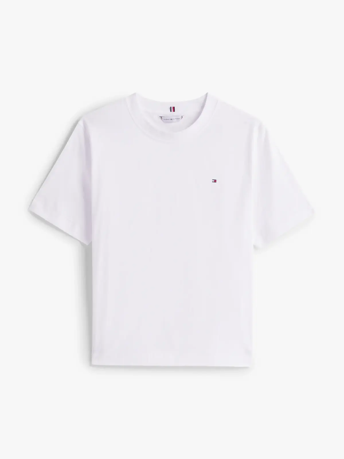 Tommy Hilfiger MODERN RELAXED C-NK Erkek Beyaz T-Shirt