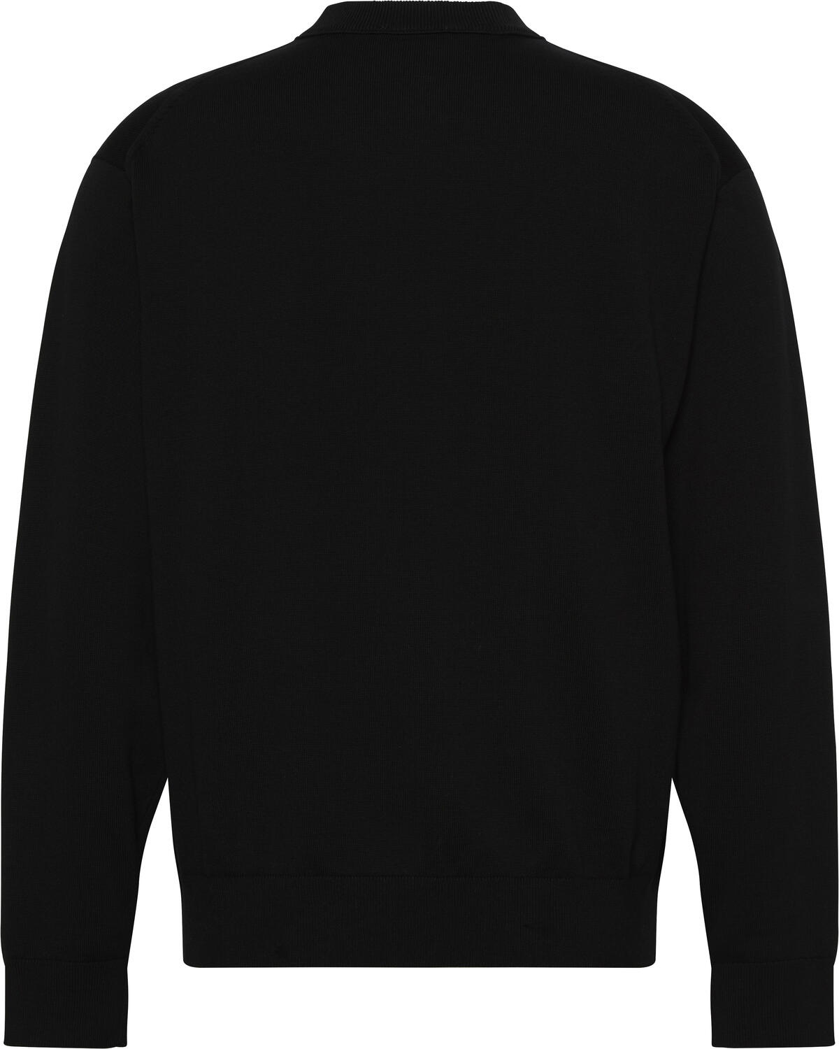 Calvin Klein LS EZ COTTON CREWNK SWEATER 12GG Siyah Erkek Sweatshirt Calvin Klein LS EZ COTTON CREWNK SWEATER 12GG Siyah Erkek Sweatshirt