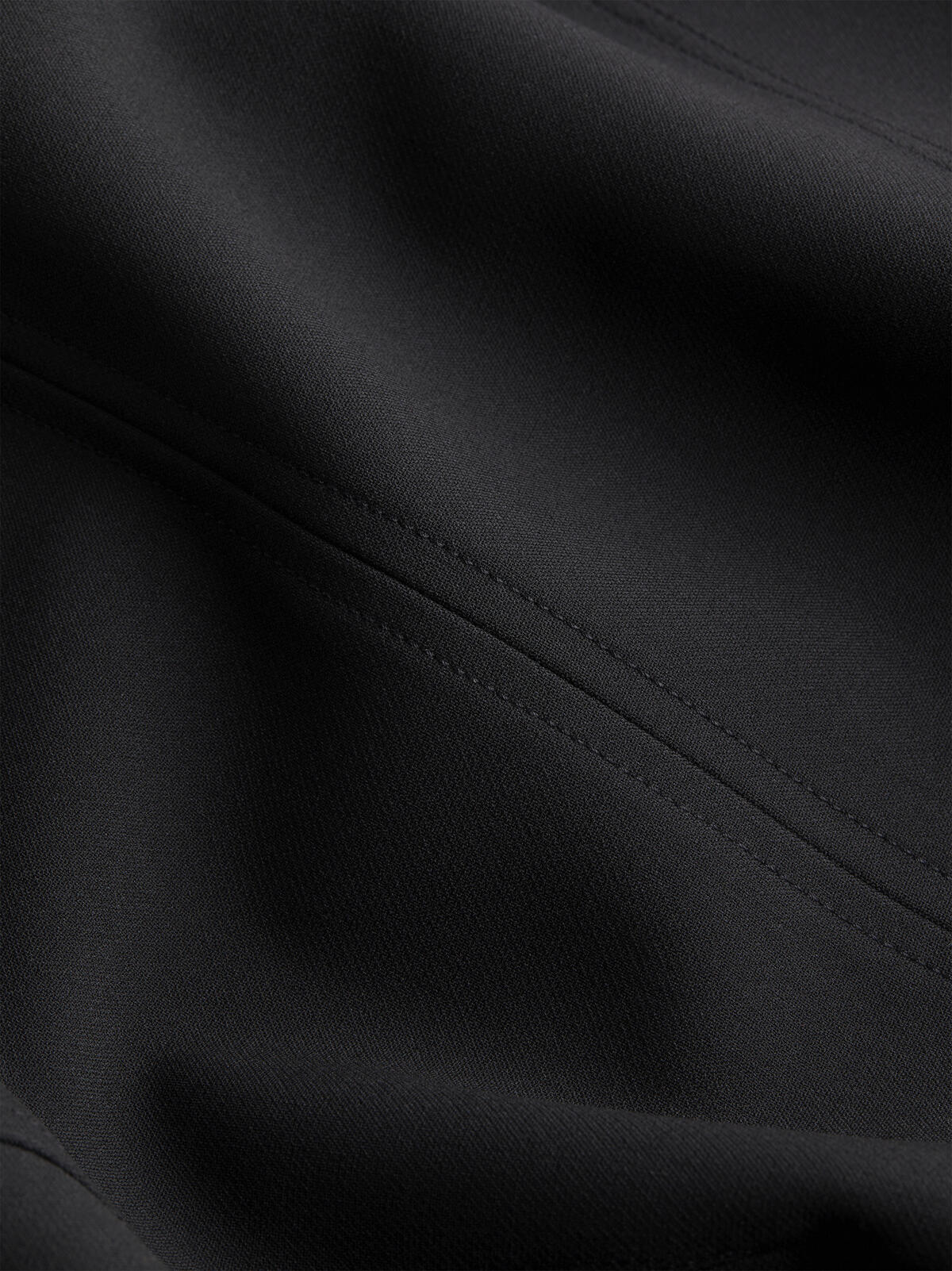 Calvin Klein HEAVY VISCOSE NS SHI Kadın Siyah Elbise