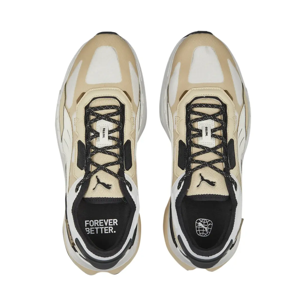 Puma Extent Nitro Concrete Jungle Bej Unisex Günlük Spor Ayakkabı