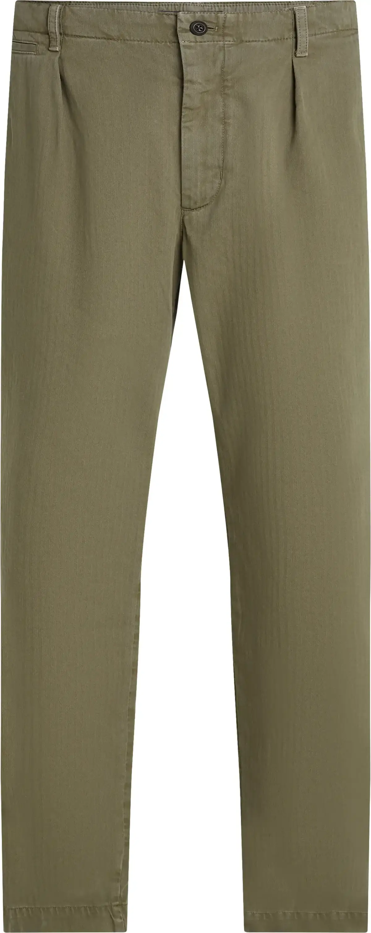 Tommy Hilfiger MURRAY HERRINGBONE C, PLI Yeşil Erkek Pantolon