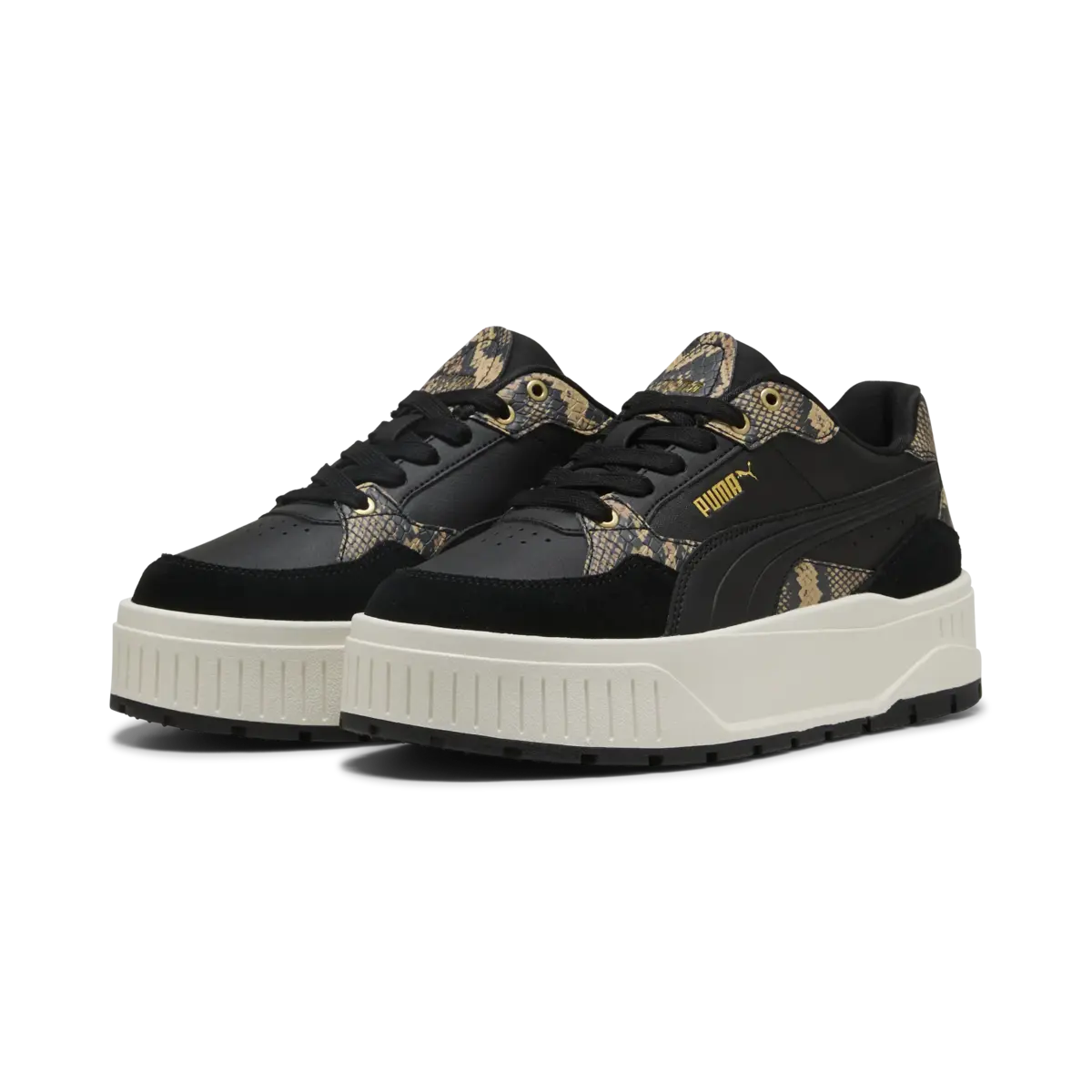 Puma Karmen II Idol Snake Chic Siyah Kadın Spor Ayakkabı