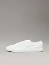 Calvin Klein ESS VULC LOW MG CANV, 0K4 Beyaz Erkek Spor Ayakkabı & Sneaker