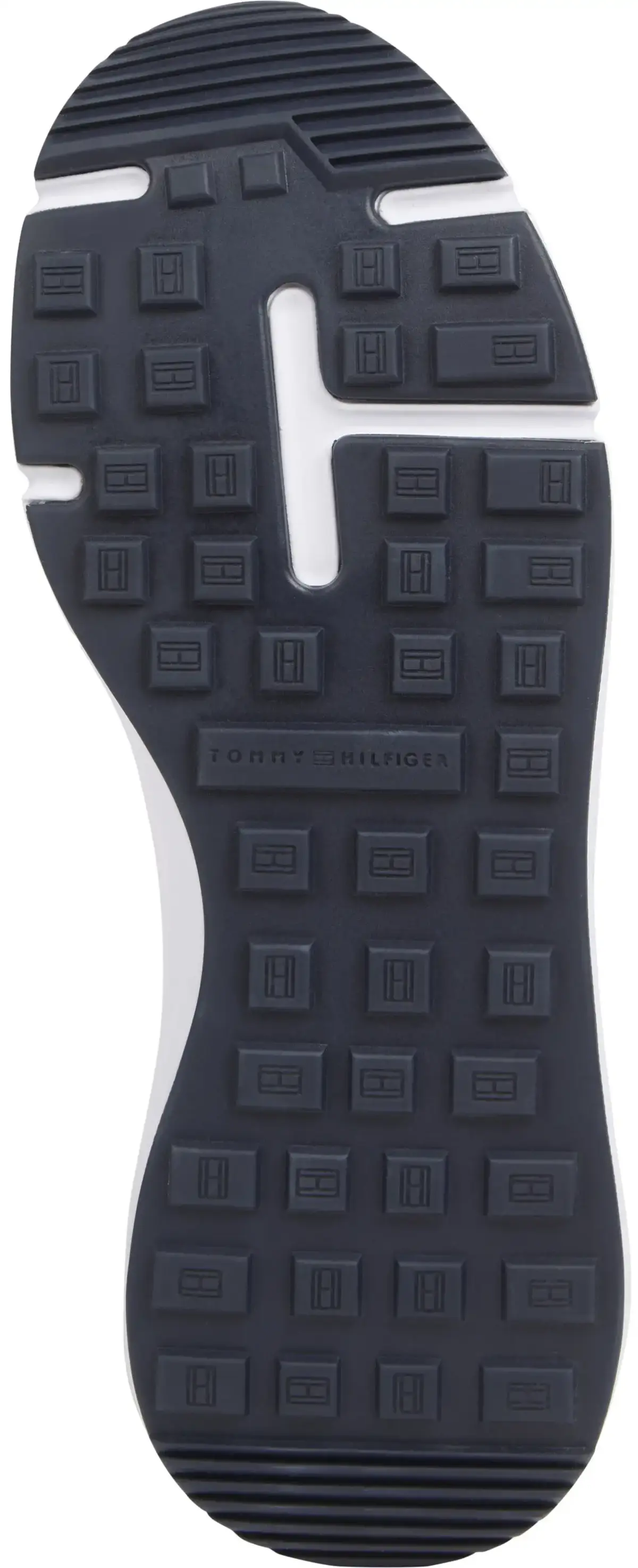 Tommy Hilfiger LIGHTWEIGHT RWB KNIT, YBS Beyaz Erkek Spor Ayakkabı & Sneaker