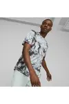 Puma RUN FAVORITE AOP GRAPHIC SS TEE Siyah Erkek T-Shirt