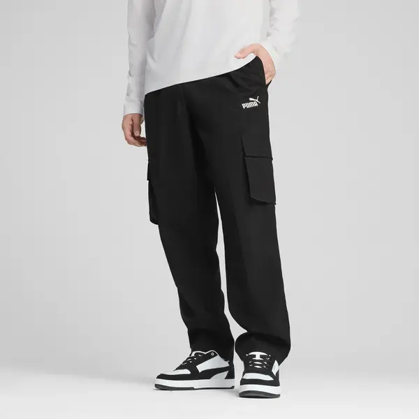 PUMA ESS Woven Cargo Pants Siyah Erkek Eşofman Altı