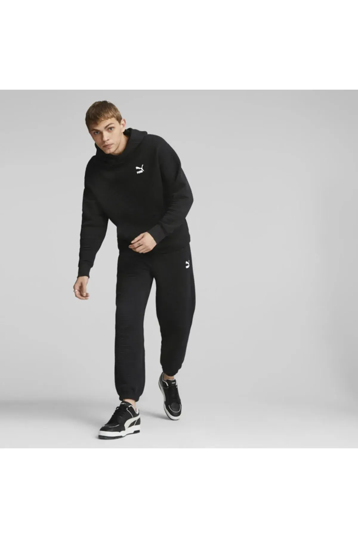 Puma Classics Quilted Sweatpants Siyah Erkek Eşofman Altı