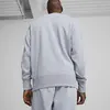PUMA CLASSICS+ Crew Gri Erkek Sweatshirt