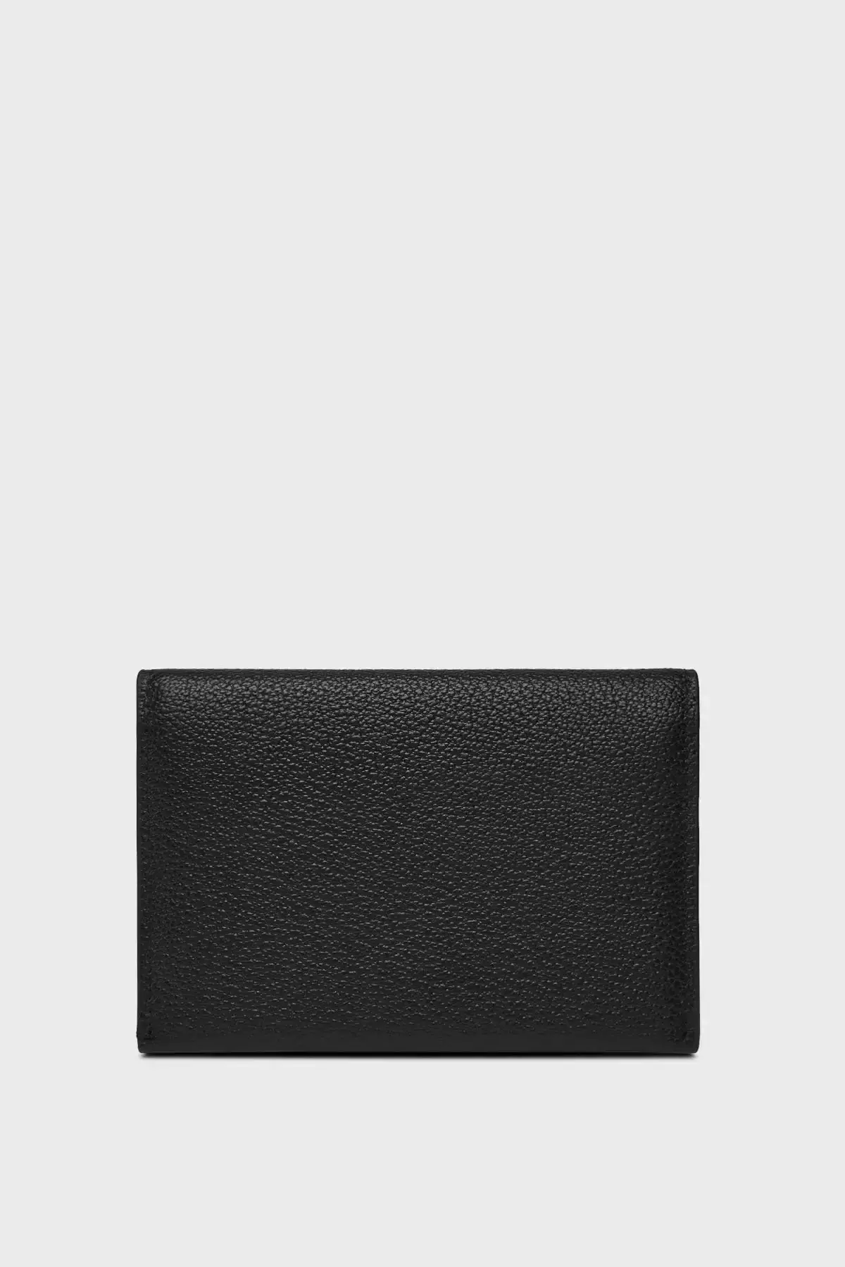 Calvin Klein MIN MONOGRAM 6CC FLAP CARDCASE Siyah Kadın Cüzdan