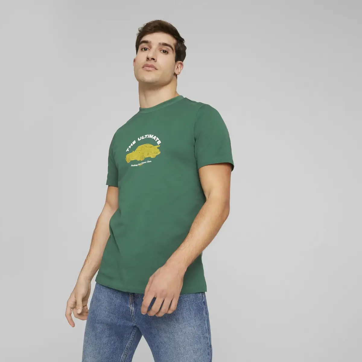 Puma PL Graphic Tee Vine Vine Erkek/Unisex T-Shirt