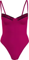 Calvin Klein BALCONETTE ONE PIECE Kadın Pembe Mayo